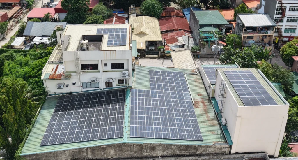 Alfa All Food Asia Building Solar PV Installed by Alfatech Solar Philippines