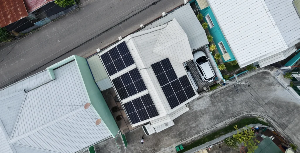 Residential in Minglanilla, a 8.54KW Hybrid Solar System installed by Alfatech Solar Philippines